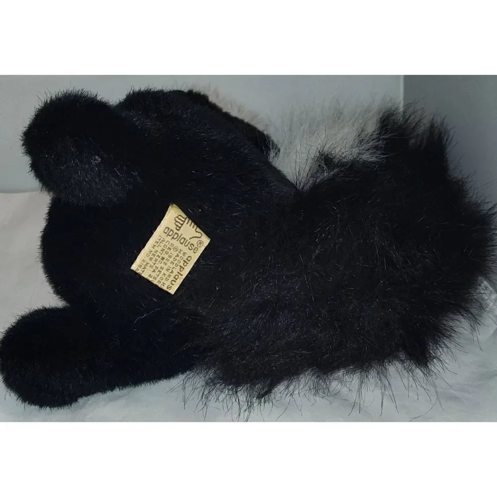 Vintage Applause Plush Touch of Holly Skunk Christmas 1988 9”
